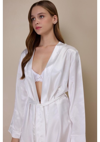 815 Ekru Saten Sabahlık fiyatları