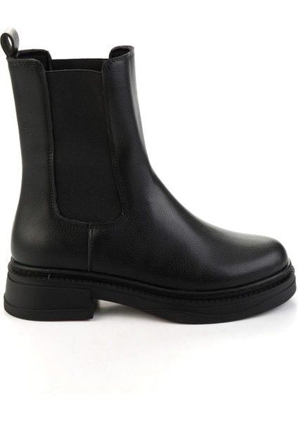 Siyah Kadın Bot & Bootie K02875110109