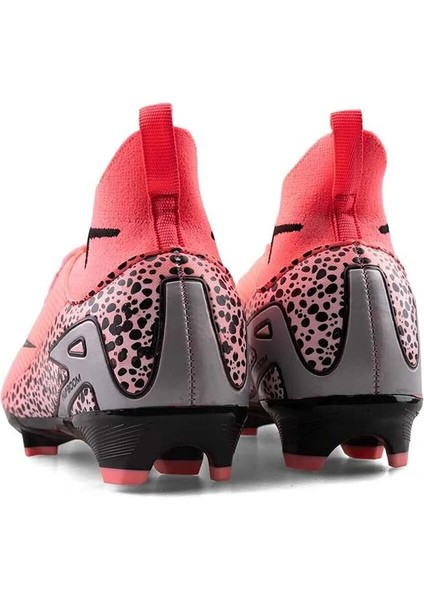 Laliga Pembe Krampon Air Zoom Krampon Bileklikli Çoraplı Krampon Futbol Ayakkabısı Çim Saha Suni Çim Halı Saha fırsatları