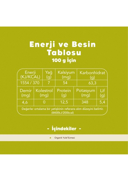 2'li Yulaf Ezmesi 500 gr fiyatları