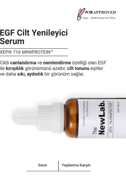 EGF Cilt Yenileyici Serum