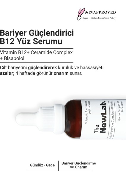 Bariyer Güçlendirici B12 Yüz Serumu