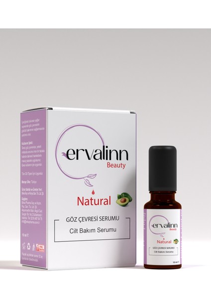 Göz Altı Torbalanma Morluk ve Göz Çevresi Bakım Serumu 10 ml+DUDAK BALSAMI HEDİYE modelleri