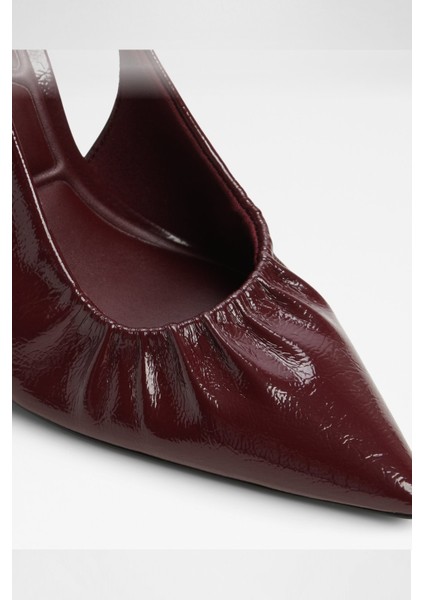 Mystie Ayakkabı Orta Boy Topuklu - Kırmızı indirimleri