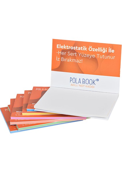 Elektrostatik Beyaz Akıllı Not Kağıdı 7X10CM - 50 Sayfa
