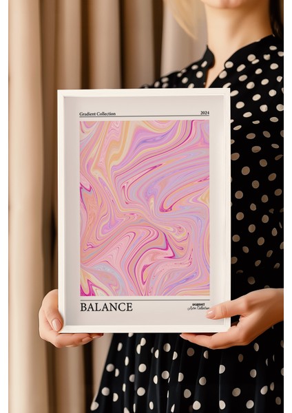 Aura Serisi Beyaz Çerçeveli Poster, Tablo No:27 modelleri