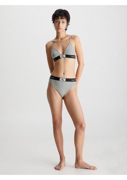 Calvın Kleın Kadın / Kız Marka Logolu Elastik Bantlı Günlük Kullanıma Uygun Gri Sütyen 000QF7217E P7A modelleri