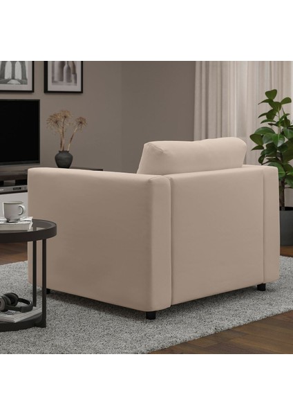 Tekli Koltuk, Hallarp Bej, Dar Kolçaklı modelleri