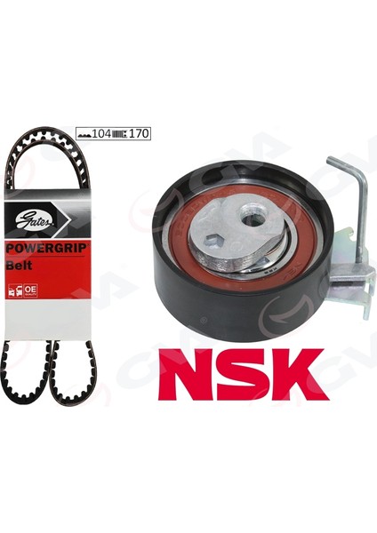 Eksantrik Gergi Kiti 104X170 206-207-306-307-BIPPER-PARTNER-BERLINGO-C2-NEMO-FIORINO 1.4 K015575XS