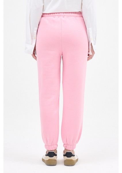 9151M Paça Lastik Cepli Eşofman Pembe