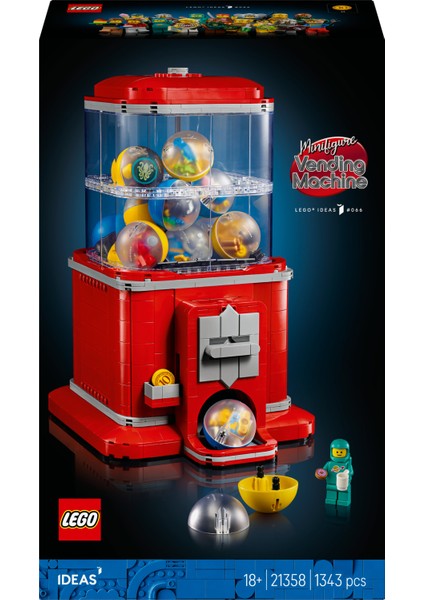 Ideas Minifigür Otomatı 21358 modelleri