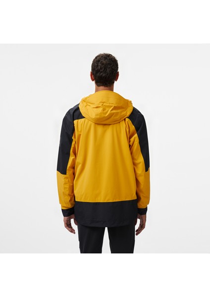 Ultralight Gore-Tex Erkek Siyah/Sarı Snowboard Montu