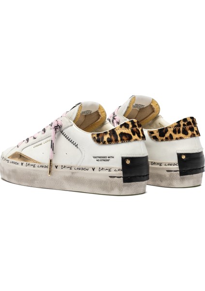 Kadın Sneaker ( Günlük) 25072AA8 Crime London Dıstressed Platform Sand modelleri