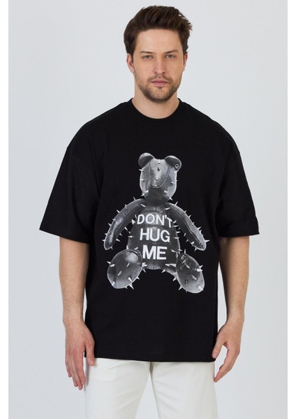 R-5860 Ayı Baskı Detaylı Süprem Tişört fiyatları