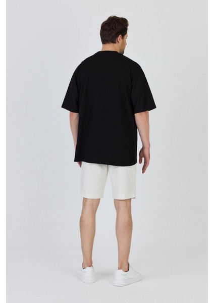 R-5860 Ayı Baskı Detaylı Süprem Tişört indirimleri