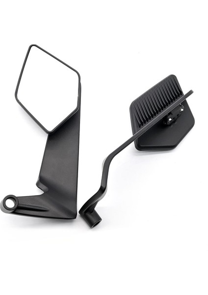 Naked Scooter Motosiklet Uyumlu Karbon Desen Ayarlanabilir Kanat Gidon Aynası fiyatları