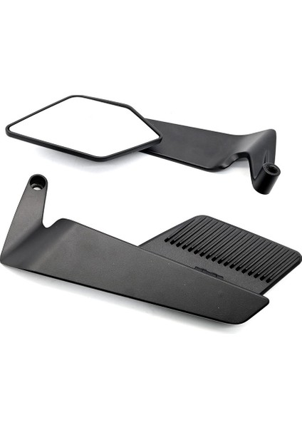 Naked Scooter Motosiklet Uyumlu Karbon Desen Ayarlanabilir Kanat Gidon Aynası modelleri