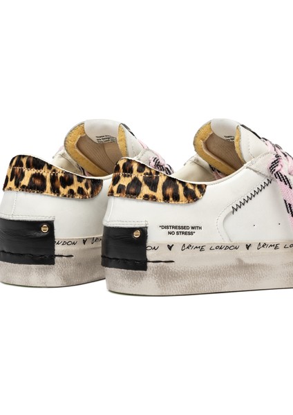 Kadın Sneaker ( Günlük) 25072AA8 Crime London Dıstressed Platform Sand