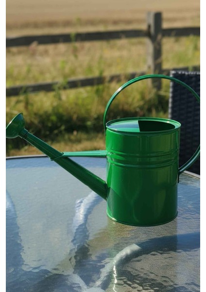 Olivia 3,5 Litre Metal Çiçek Bahçe Sulama Kabı Transparan Yeşil - Modern Dekoratif Çok Amaçlı Sulak fiyatları