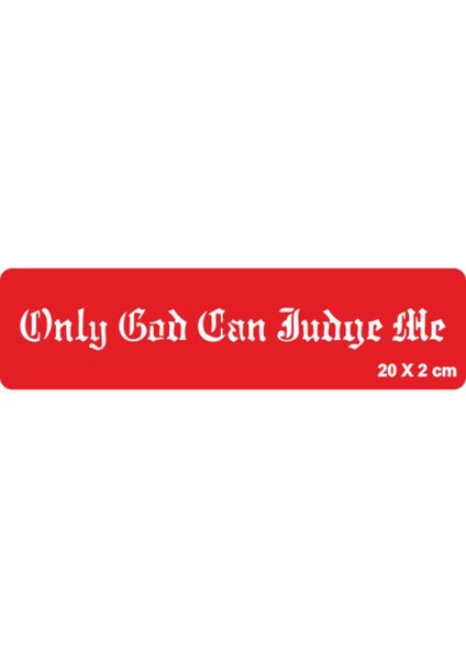Beni Sadece Tanrı Yargılar Tattoo Geçici Dövme Şablonları Kına Kalıpları
