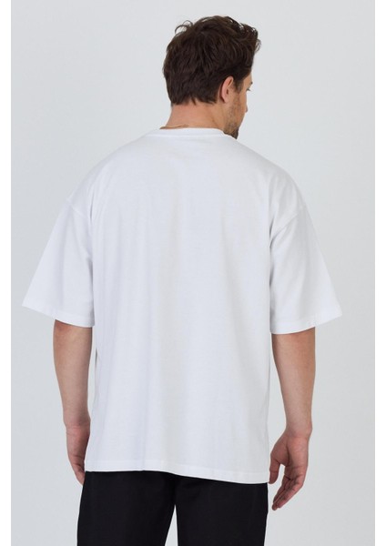 R-5859 Ön Baskı Detaylı Süprem Tişört indirimleri