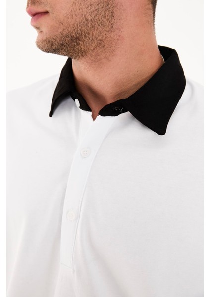 R-5858 Yarım Pat Nakış Detaylı Tişört modelleri