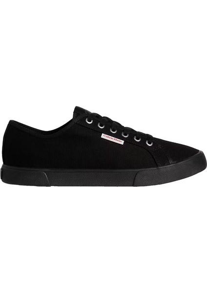 Calvın Kleın Erkek Marka Logolu Şık Görünüşlü Deri Gündelik Kullanıma Uygun Black Sneaker YM0YM01301 0gj