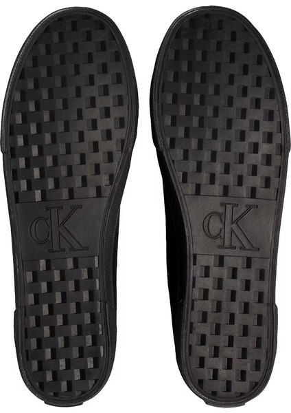 Calvın Kleın Erkek Marka Logolu Şık Görünüşlü Deri Gündelik Kullanıma Uygun Black Sneaker YM0YM01301 0gj fiyatları