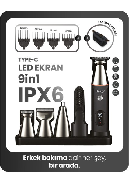 RPG7500 GroomExpert 15'i 1 Arada Tıraş Makinesi
