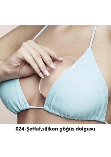 Yapışkanlı Şeffaf Mayo - Bikini - Spor Göğüs Dolgu - Silikon Sütyeni - Toparlayıcı - Dikişsiz fiyatları