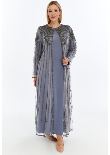 Wilma 2'li Takım Taşlı Abaya
