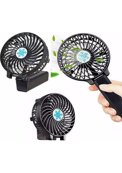 3 Kademeli Şarjlı Mini Fan Katlanabilir Vantilatör USB Soğutucu fiyatları