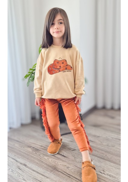 Rodeo Takım Püsküllü Tayt & Nakışlı Sweat (2-8yaş) fiyatları
