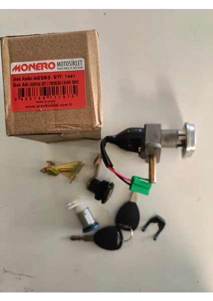 Kontak Seti Elektrikli Bisiklet 3 Tekerlekli [e-Bıke] modelleri