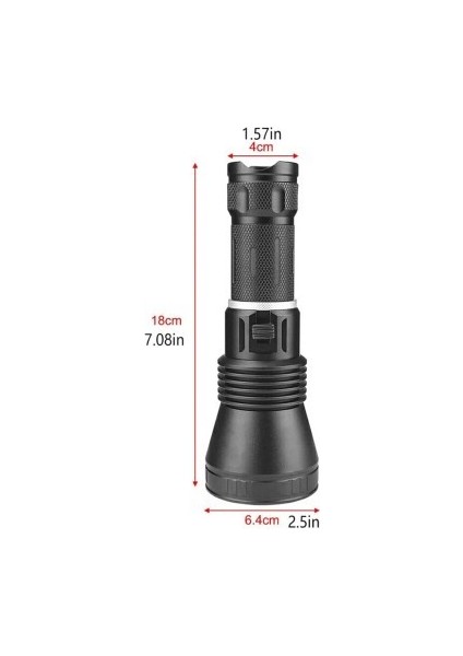 1200 Lümen Profesyonel Şarjlı El Feneri