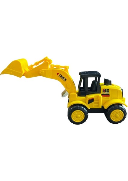 Asya Oyuncak Sürtmeli Inşaat Makineleri 7756S-7-SARI Ekskavatör
