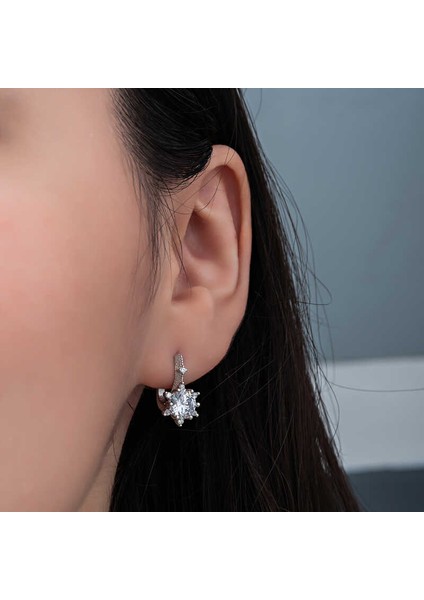 ​gümüş Çiçek Desenli Kadın Küpe fiyatları