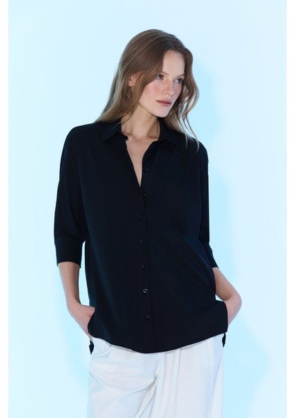 Studio SS6033 Sıyah Gömlek modelleri