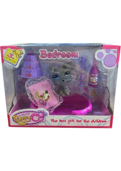 Can Oyuncak Puppy Club Sevimli Köpekçikler Oyun Seti CL2101-1-12-GRI