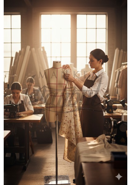 38 Beden Özel Üretim Kılavuz Çizgili Keten Kumaş Iğne Batabilen Terzi Mankeni Prova Mankeni fiyatları