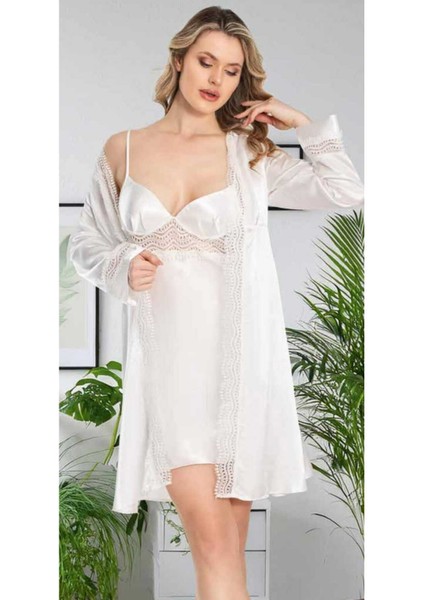 Kutulu Çeyizlik Saten Dantelli Altılı SET-355 fiyatları