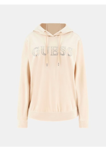 Yapay Elmas Taşlı Logolu Kadın Sweatshirt V4RQ25K0232 modelleri