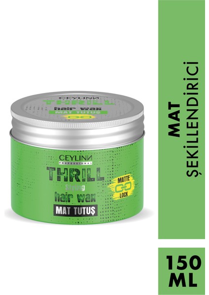 Thrill Mat Tutuş Wax 150 Ml