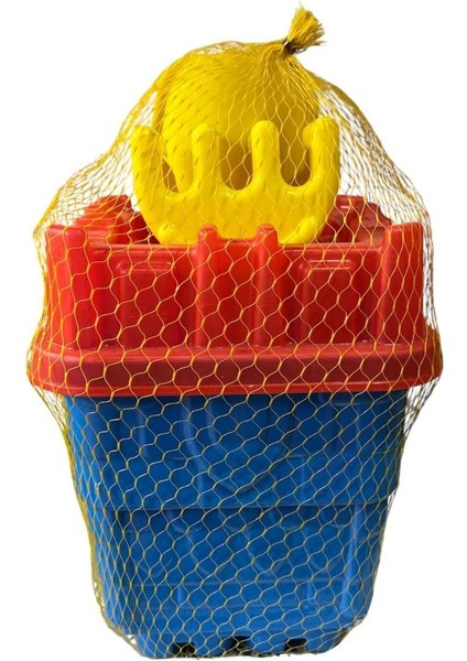 Heroes Toys Figürsüz Kürek ve Tırmıklı Kale Kova ERN-888-MAVI