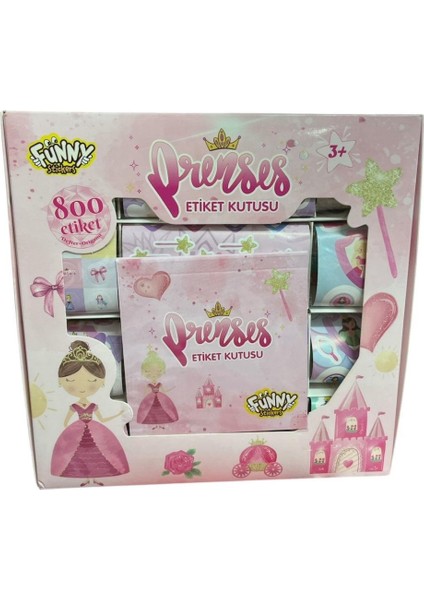 Aden Oyuncak Prenses Sticker Seti 802 Parça ADN-3314