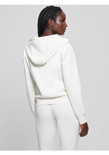 Olympe Fermuarlı Kapüşonlu Kadın Sweatshirt V4YQ06KCAY2 indirimleri