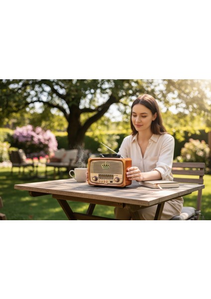 Nostalji Eskitme Radyo,güneş Panelli LED Detaylı Trend Nostajik Radyo fiyatları