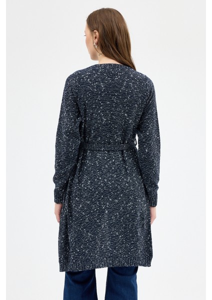 Laci Kadın Kuşaklı Uzun Hırka 6800