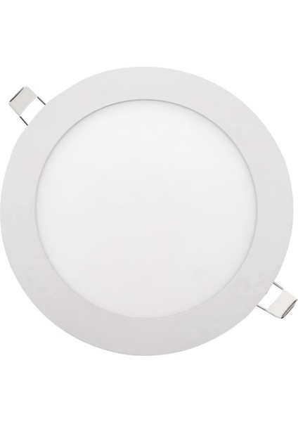 12 Watt Yuvarlak Slim Panel Sıva Altı Aluminyum Soğutuculu Beyaz Işık indirimleri