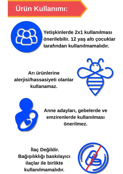 Pronezya (Propolis, Arısütü, Ekinezya , Vitamin C) 60 Kapsül fırsatları